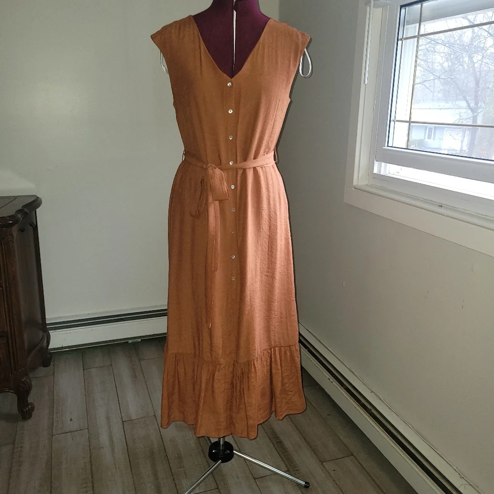 Nanette Lepore Sleeveless V-neck Dress - Picture 1 of 10